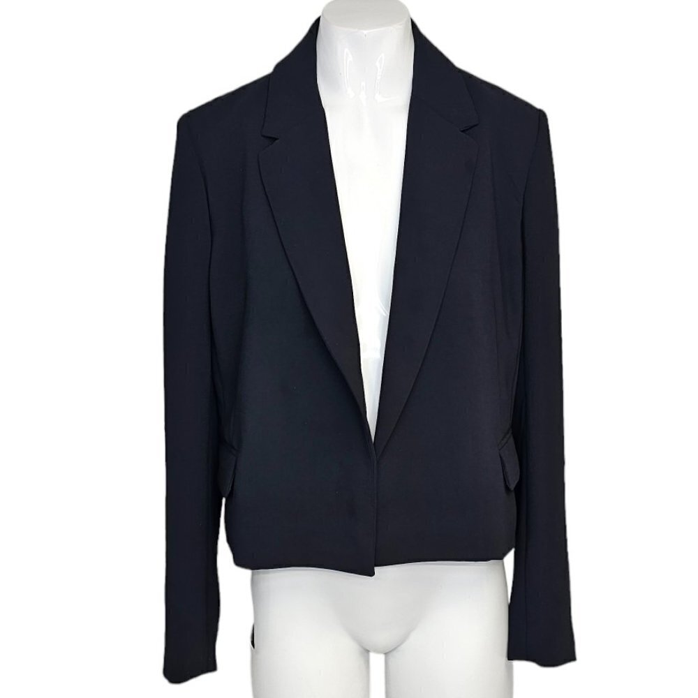 Aritzia Wilfred Deanne Open Front Blazer  Black Size Small